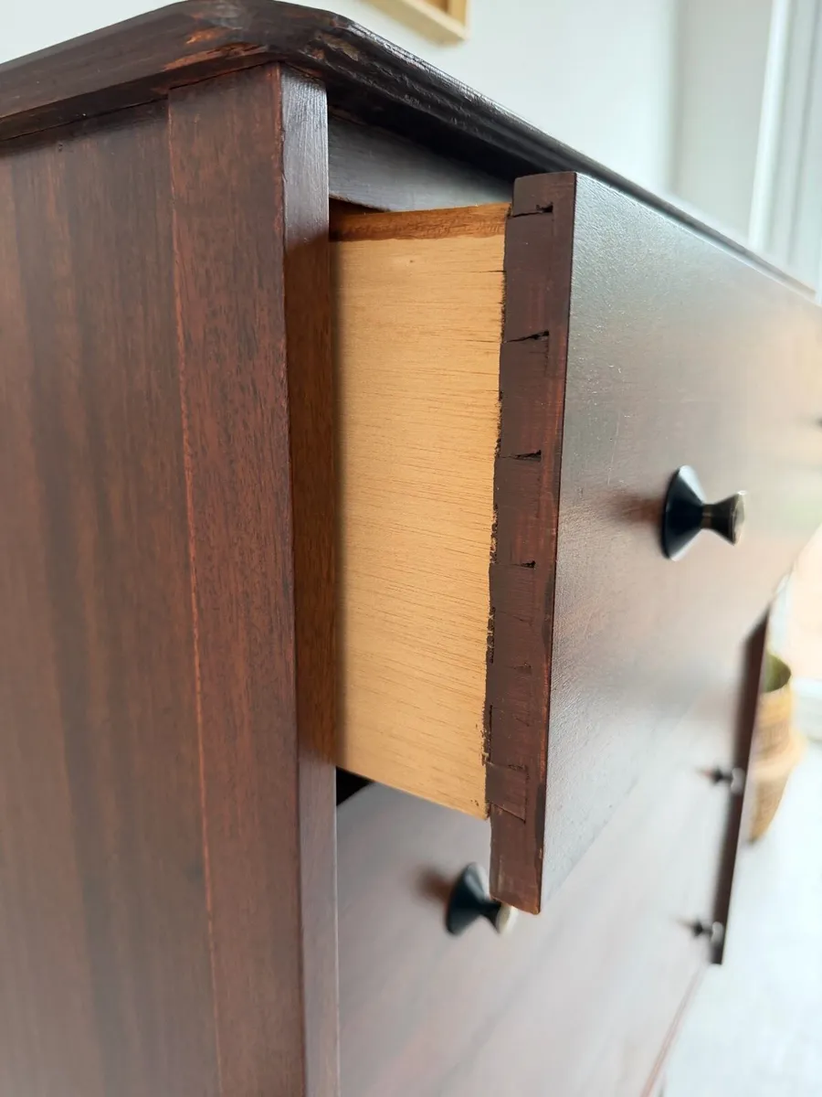 Mid Century Tallboy Chest of Drawers - Image 4
