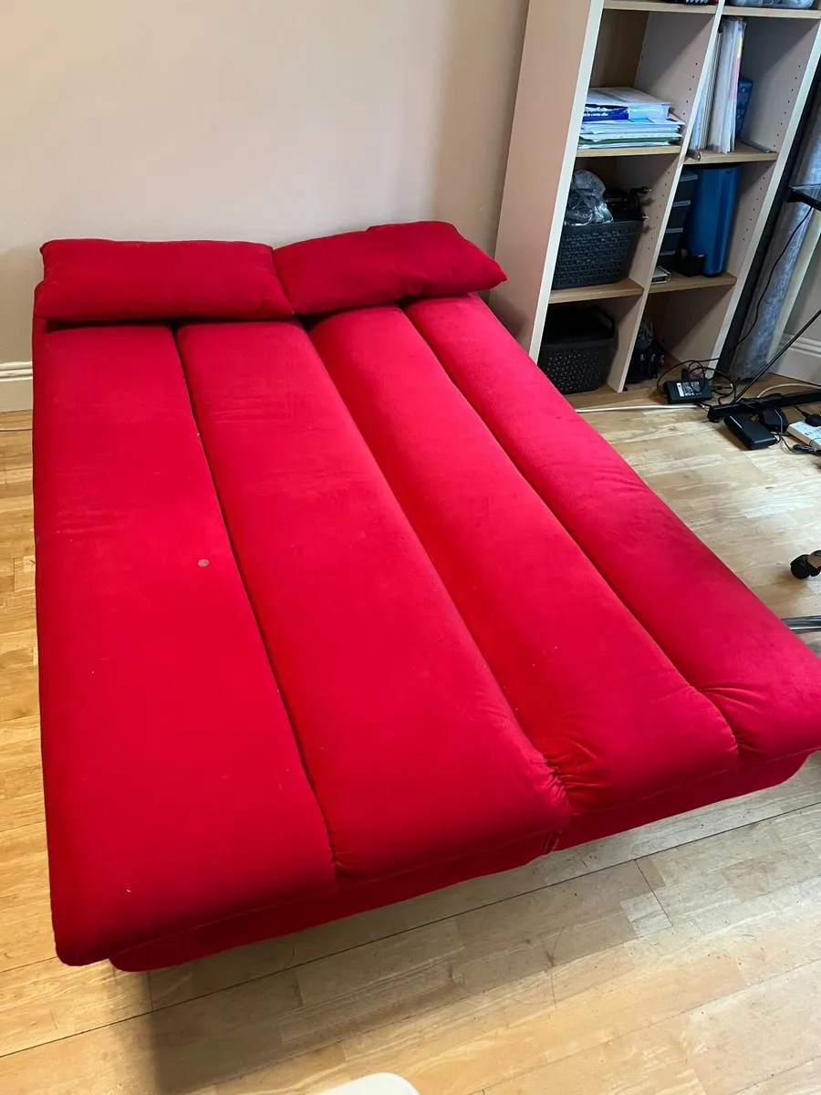 Fold down couch bed. - Image 1