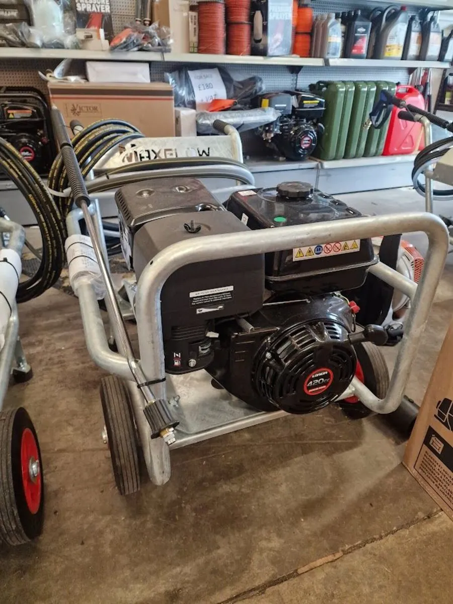 Loncin G420 Industrial Pressure Washer - Image 1