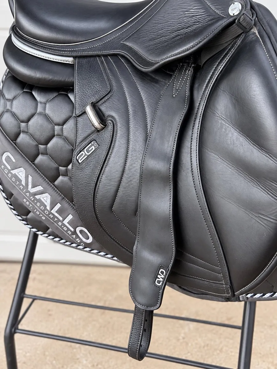 CWD 2Gs Mademoiselle 17” Saddle - Image 2