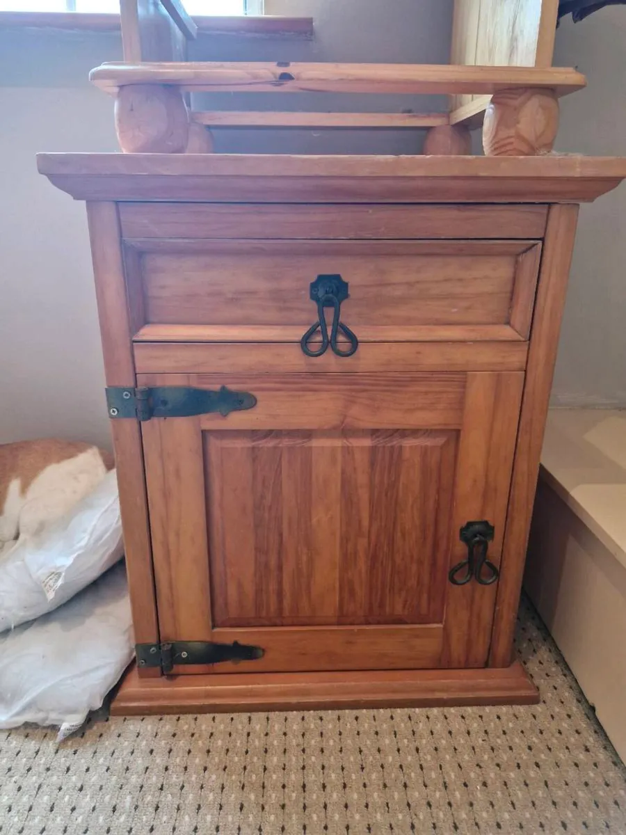 Rustic Bedside Locker - Image 1