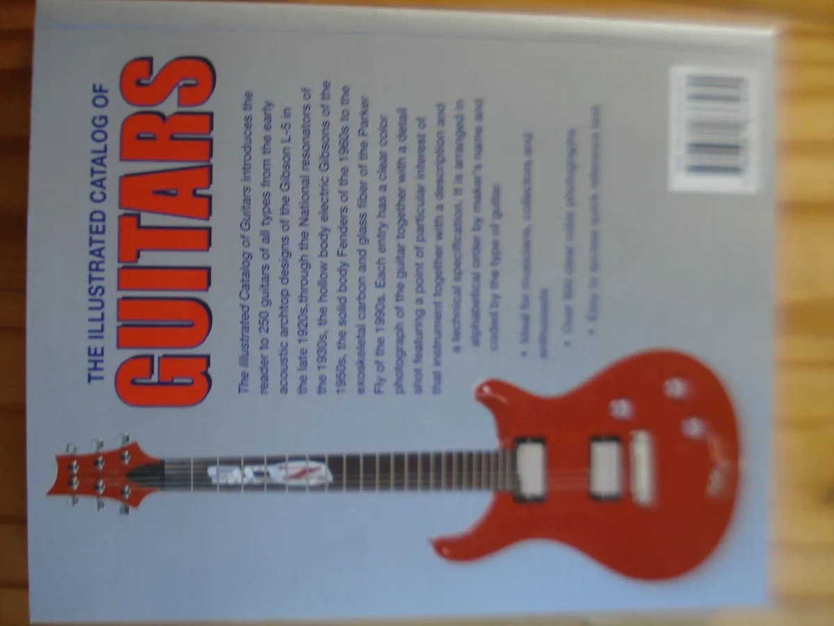 THE ILLUSTRATED CATALOG OF GUITARS BOOK. - Image 2