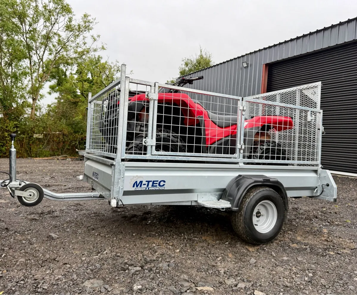 🚛🚛M- Tec Quadmaster 7.6 x 4.4 trailer! 🚛🚛 - Image 1