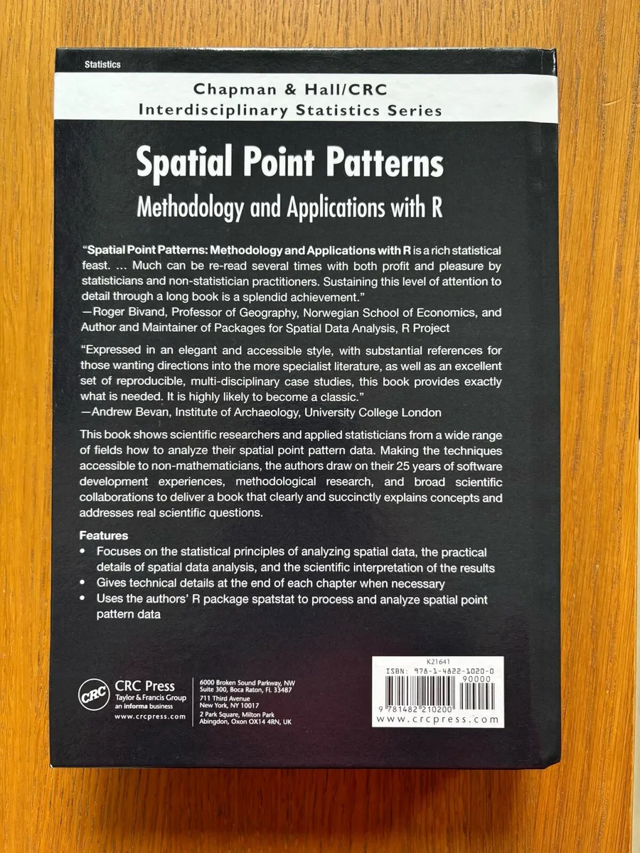 Spatial Point Patterns Book - Image 2