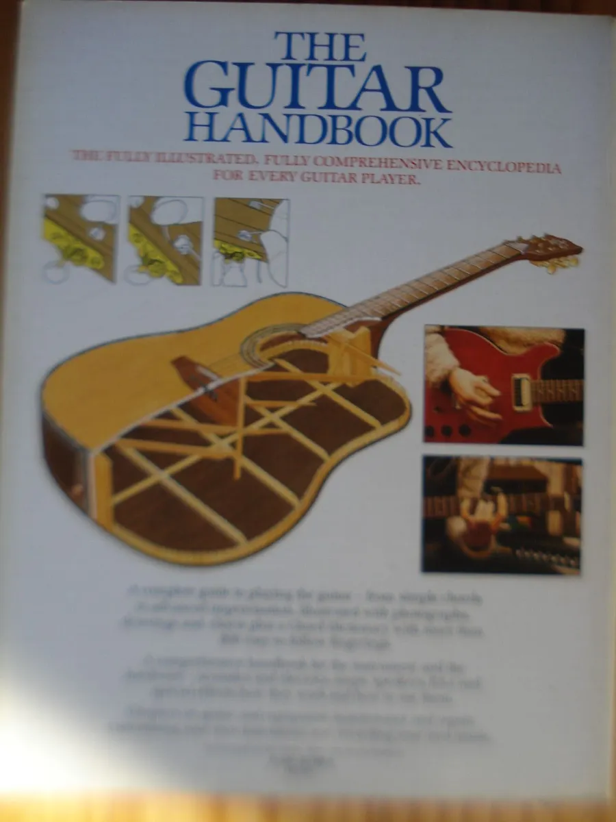 THE GUITAR HANDBOOK, 1983  EDITION ,RALPH DENYER. - Image 2