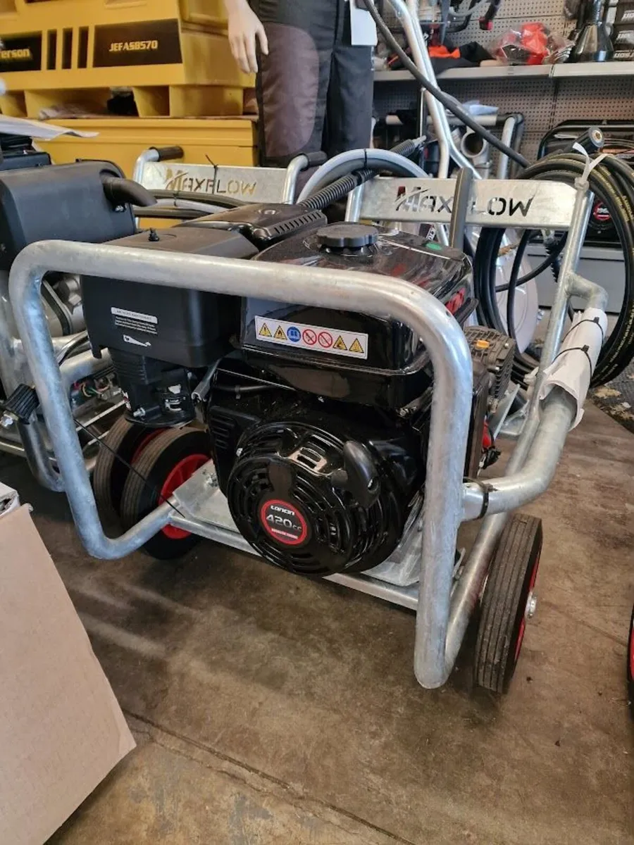 Loncin 420 Electric Start Pressure Washer - Image 1