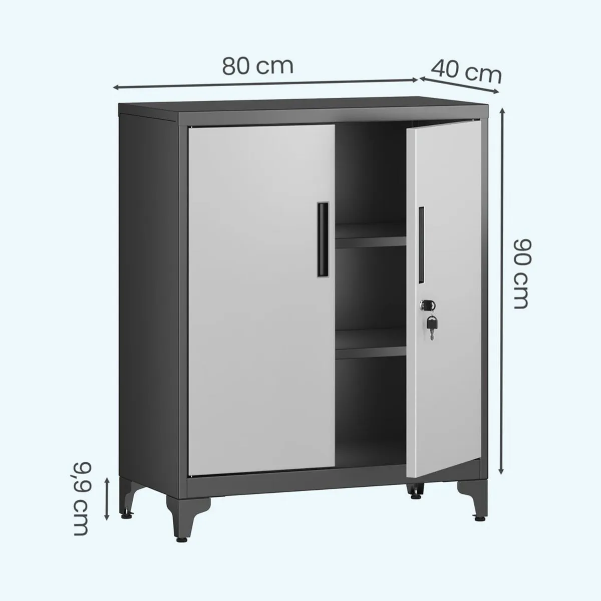 New Home Office Metal Filing Cabinet-FREE Delivery - Image 3