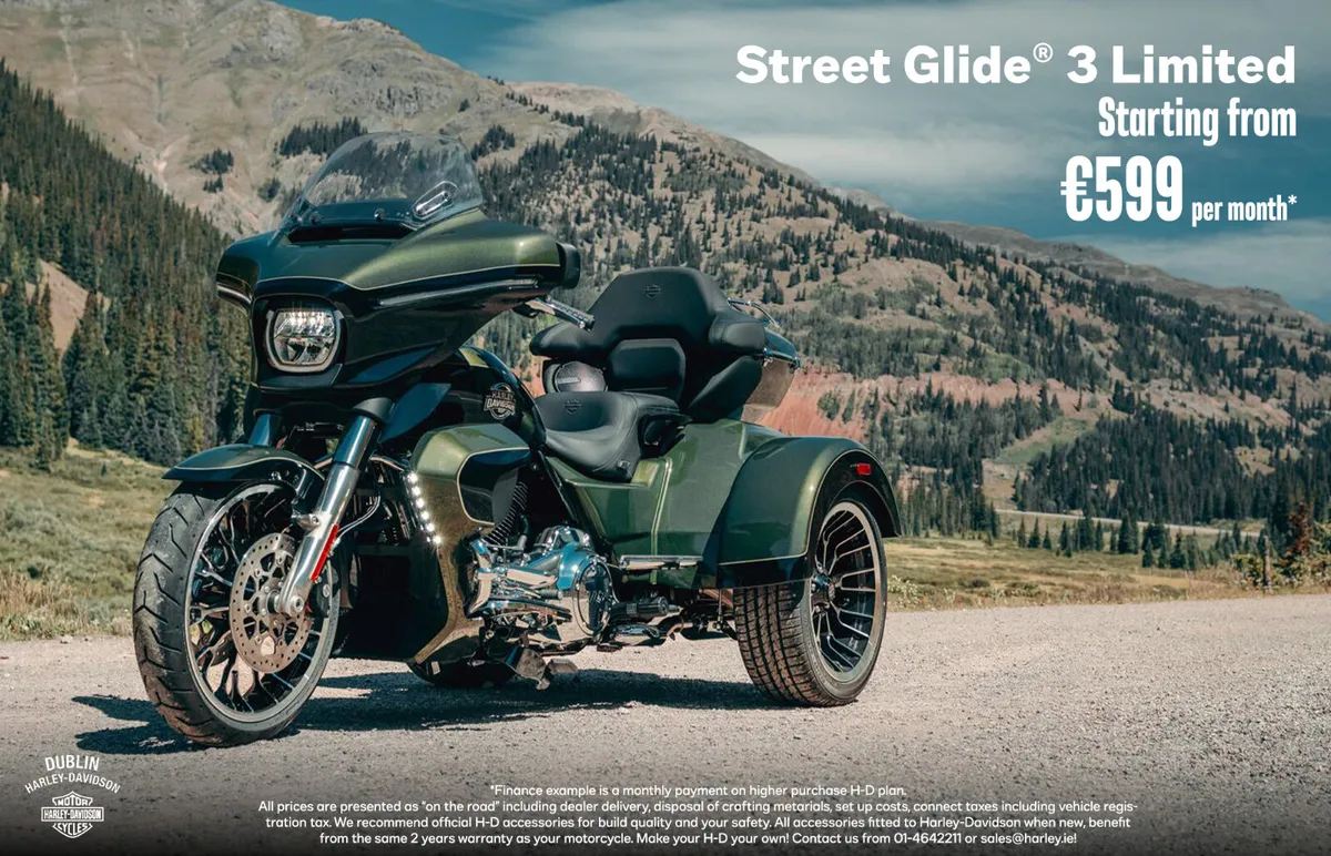 STREET GLIDE 3 LIMITED FROM €599 PER MONTH - Image 1