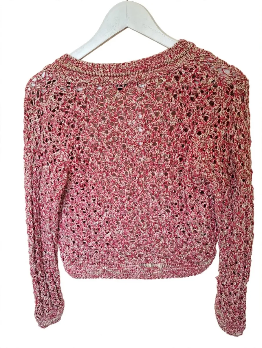MANGO Crochet Cardigan XS New With Tags - Image 3