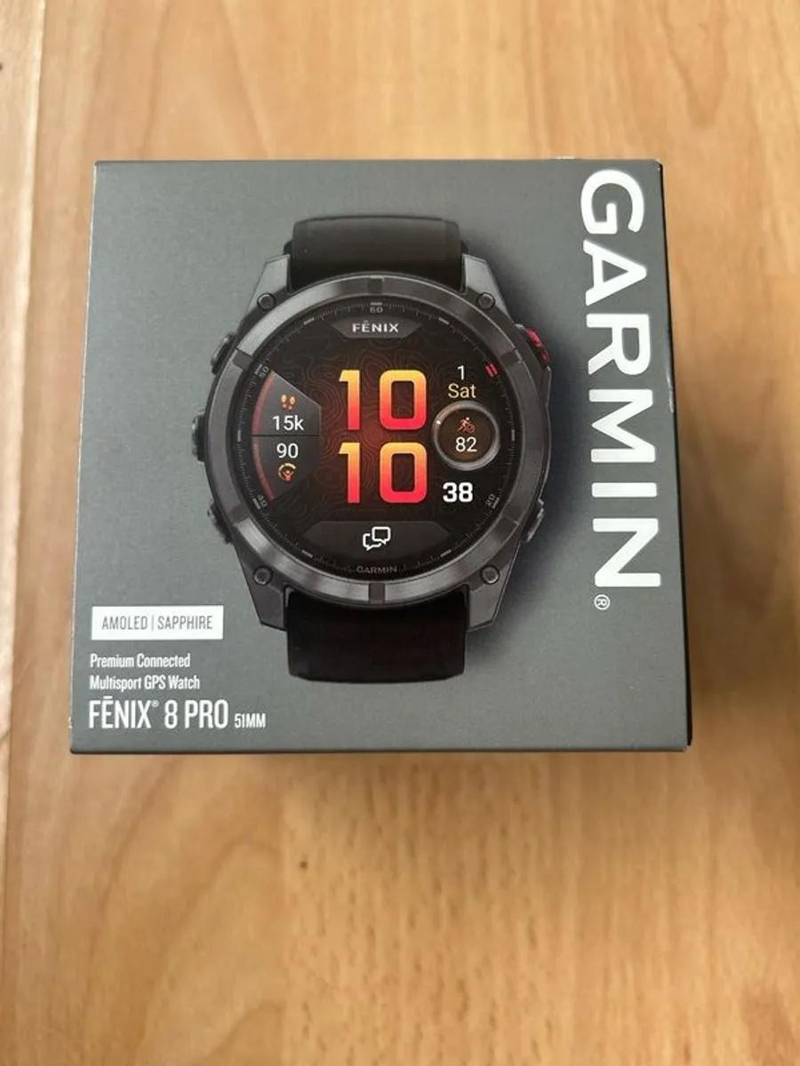 Garmin Fenix 8 Pro 51mm AMOLED Sapphire Titanium -BRAND NEW - Image 2
