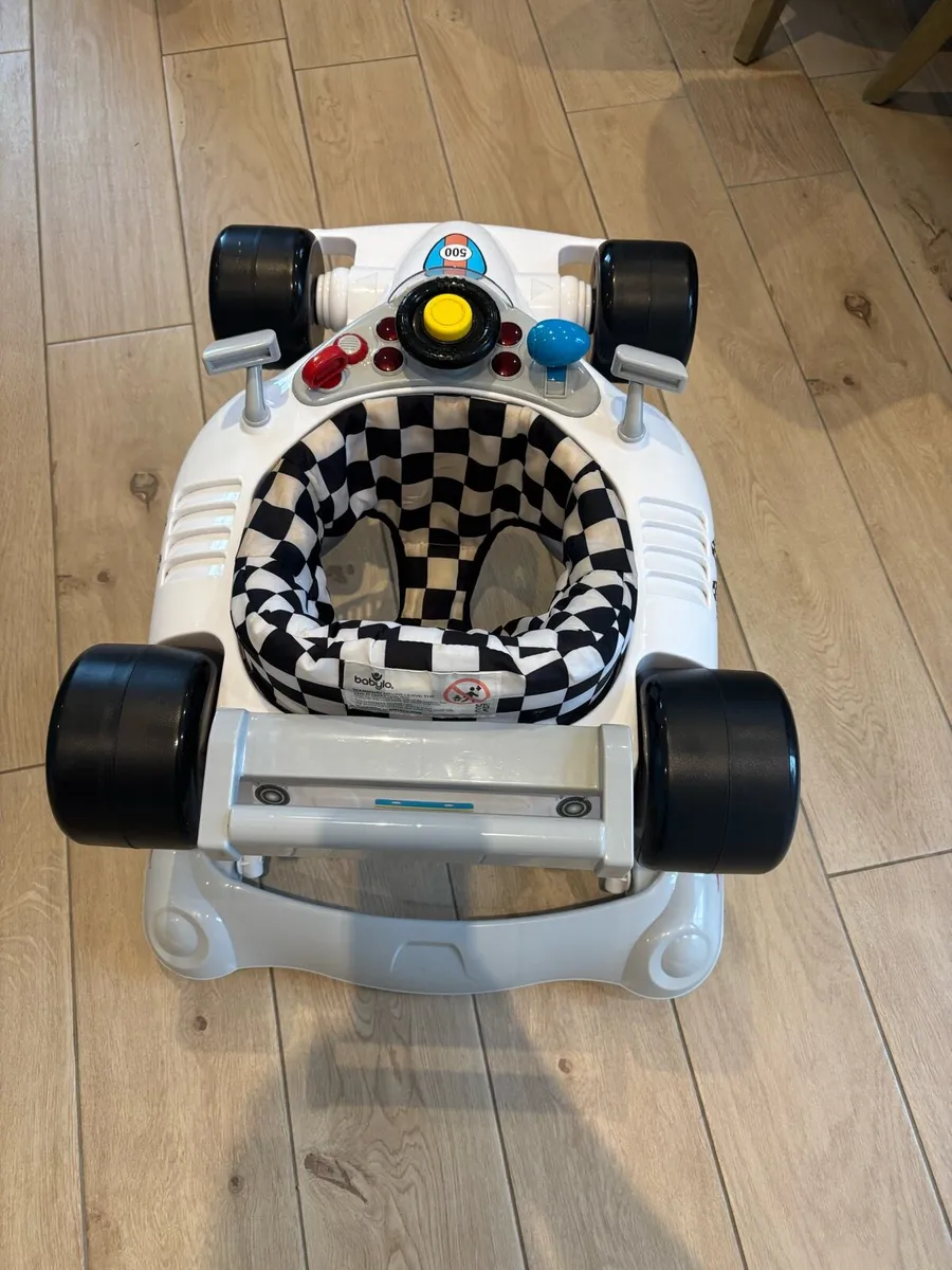Babylo Racing Car Baby Walker - Image 4