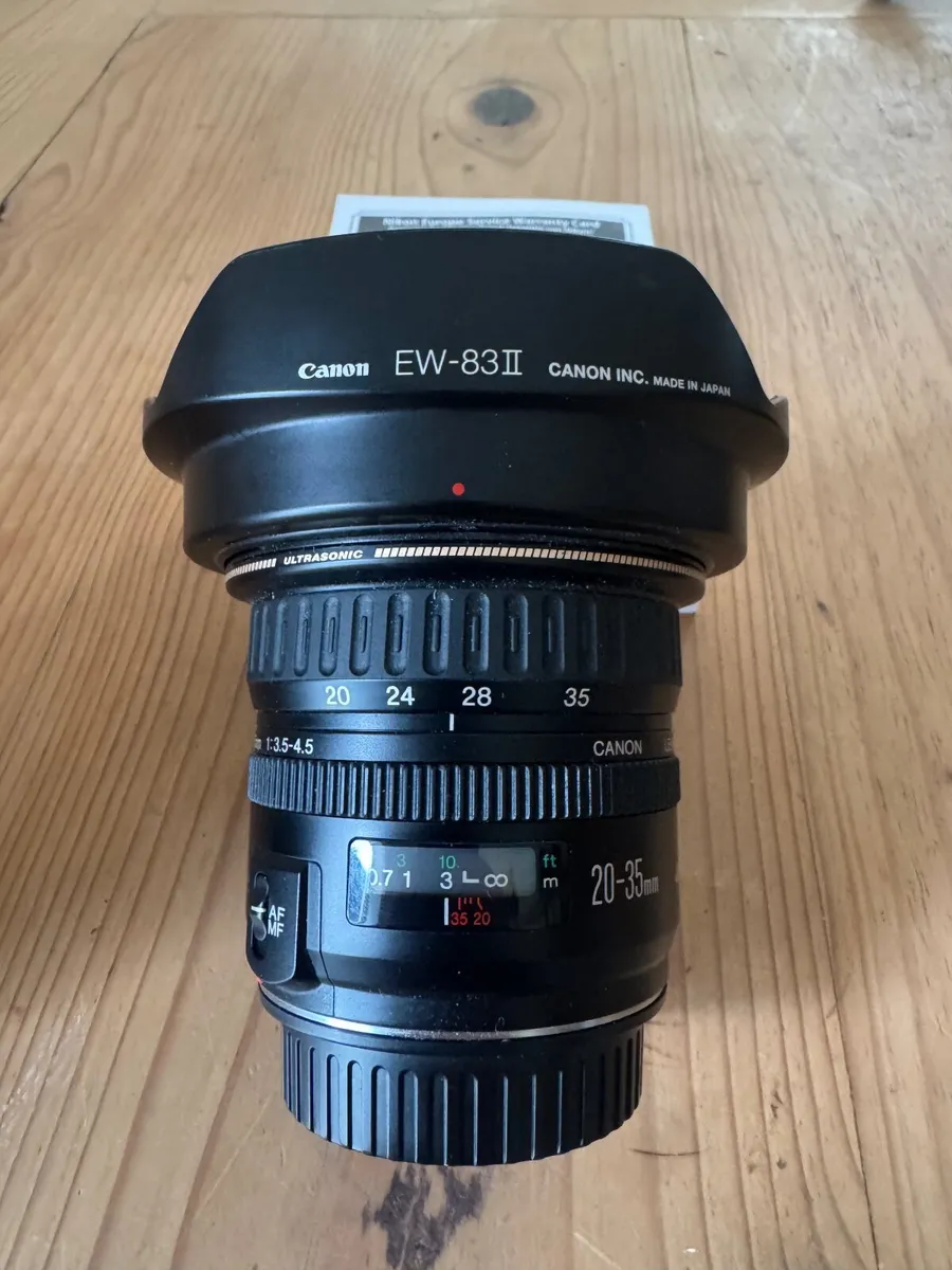 Canon EF 20-35 wide angle zoom lens - Image 1