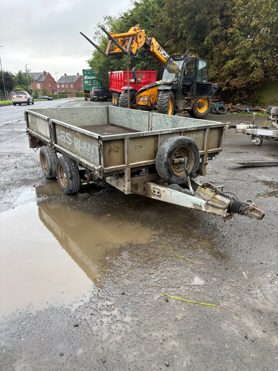 Ifor Williams 10ft dropside trailer - Image 1