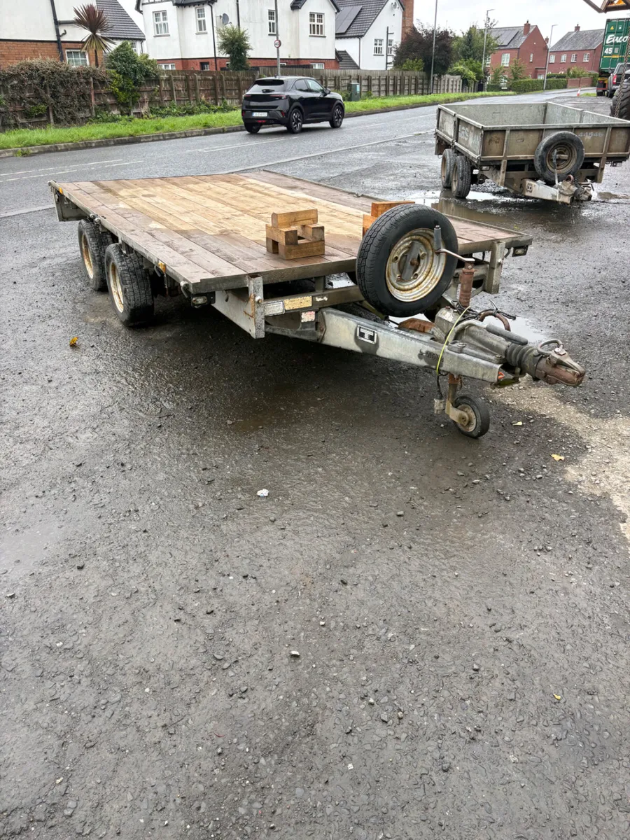 Ifor Williams 12ft builders trailer - Image 1