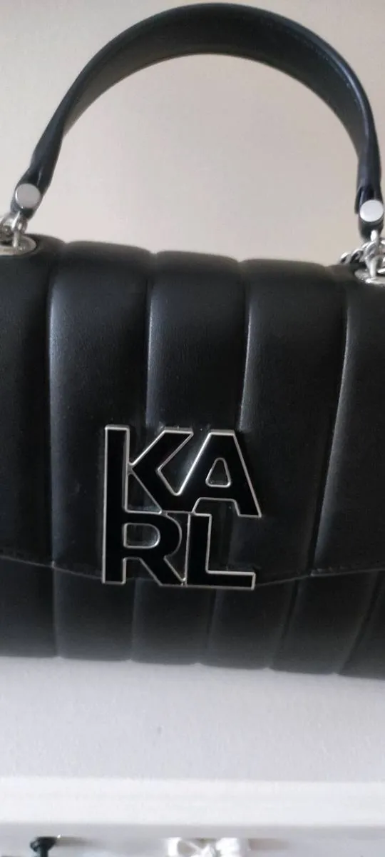 Karl Lagerfeld leather handbag - Image 2