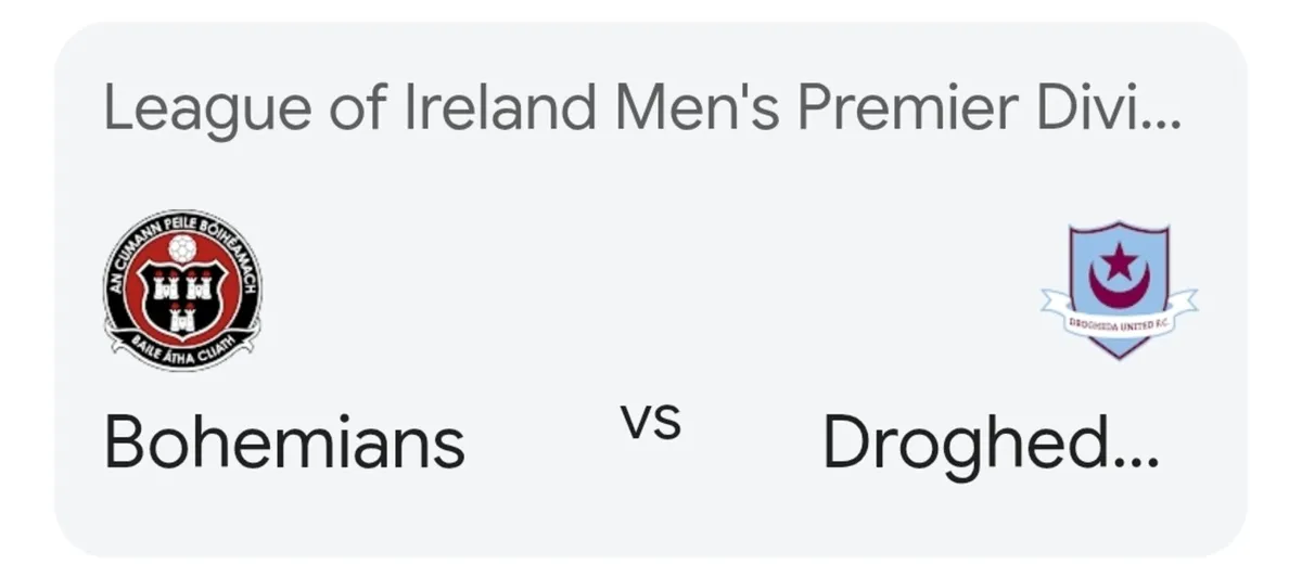 2 Bohs v Drogheda Tickets - Image 2