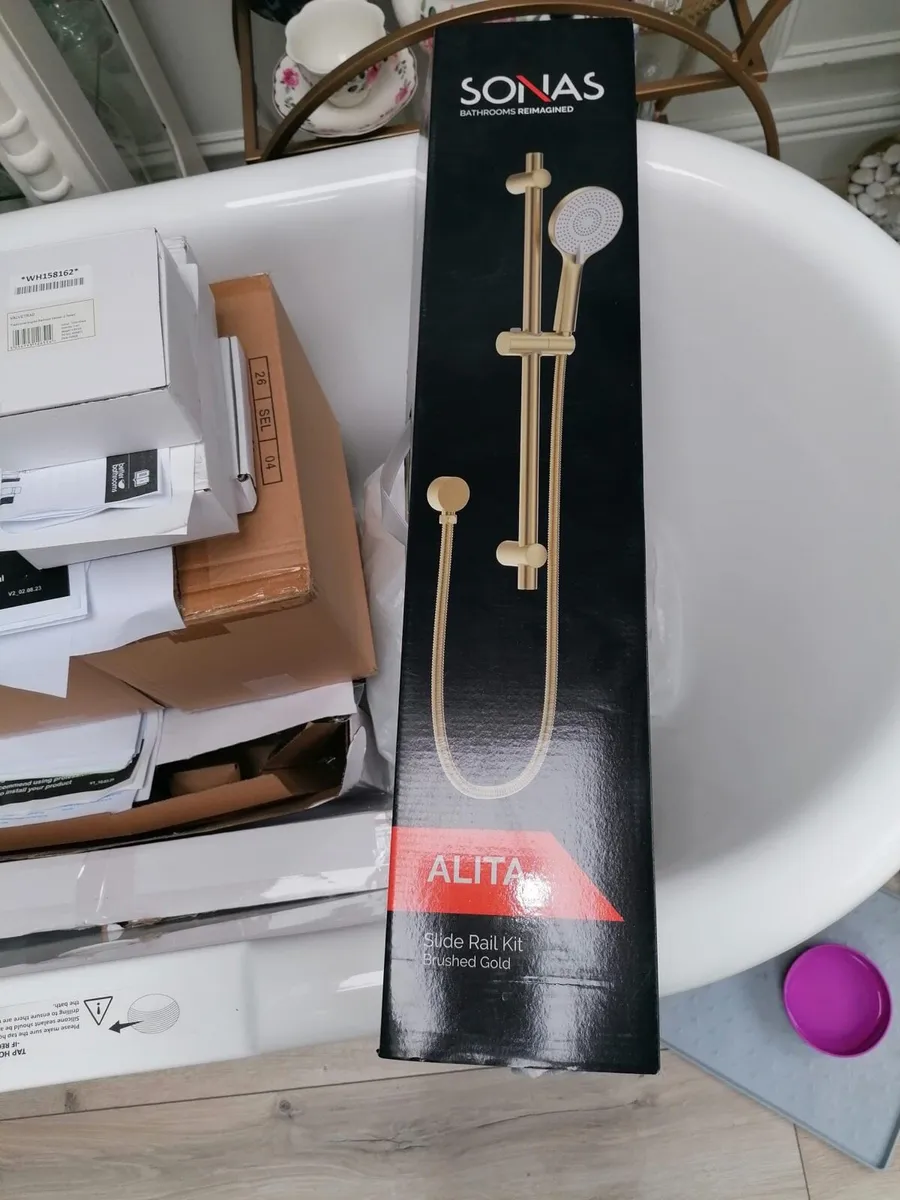 Sonas slide rail kit brushed gold