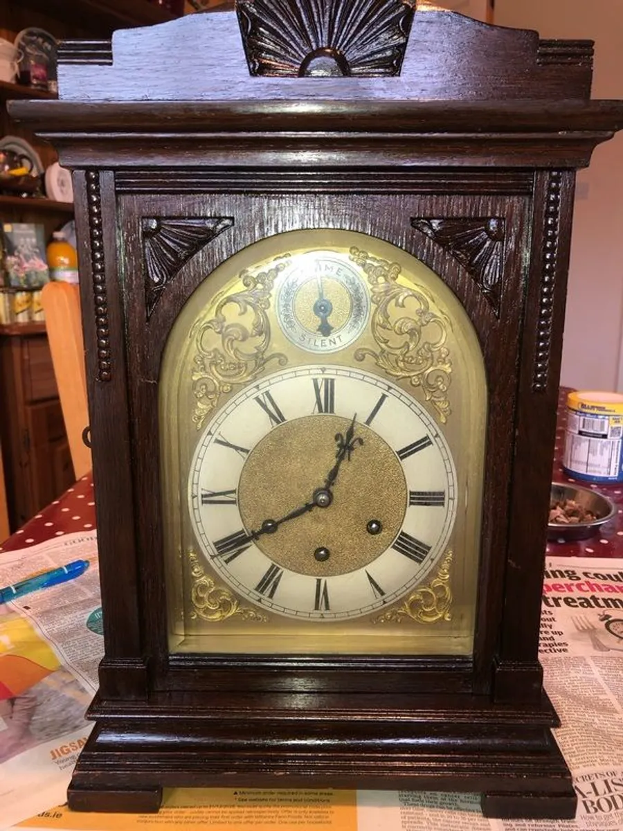Westminster Chime German Mantel Clock - Image 1