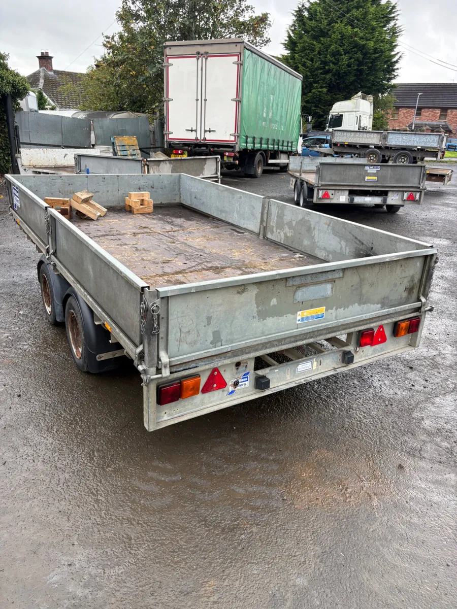 Ifor Williams 12ft dropside trailer - Image 2