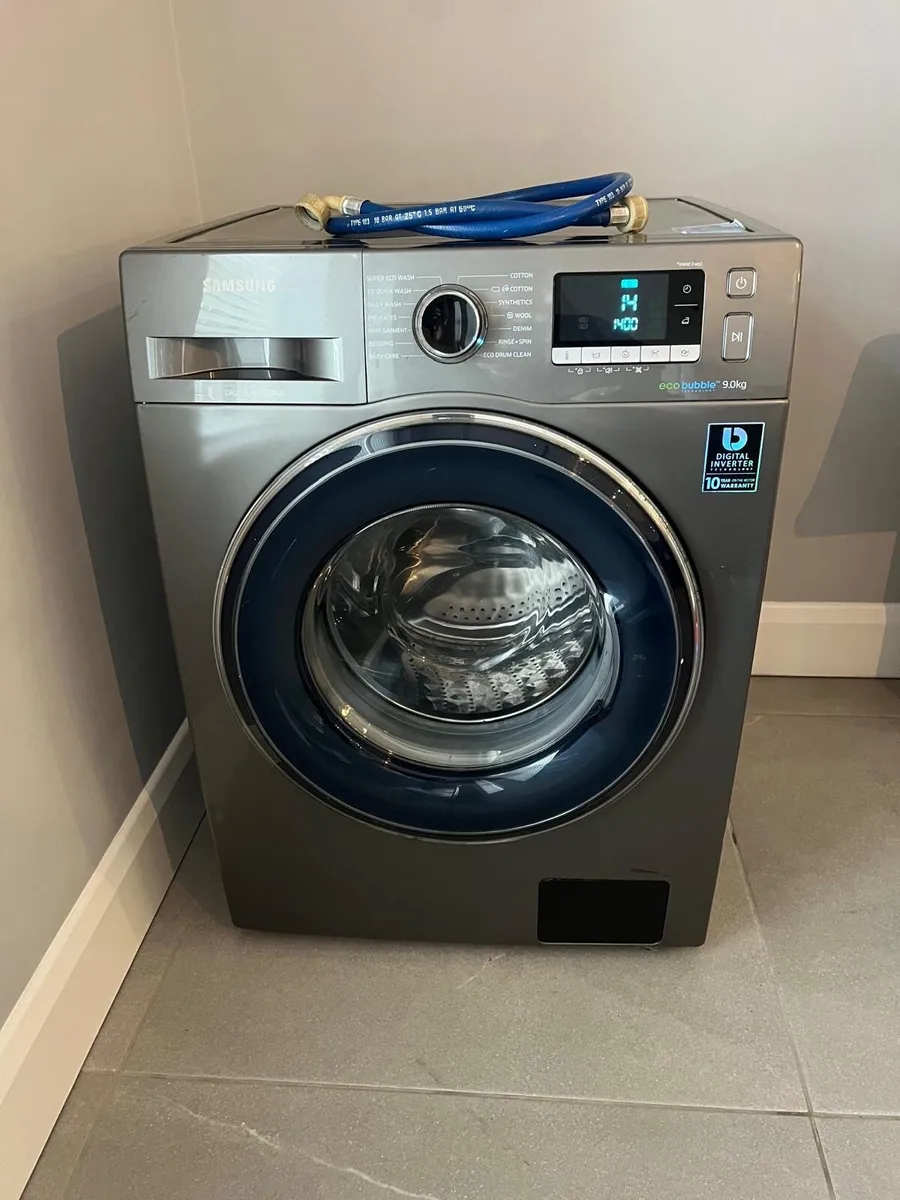 Samsung eco bubble 9kg washing machine - Image 2