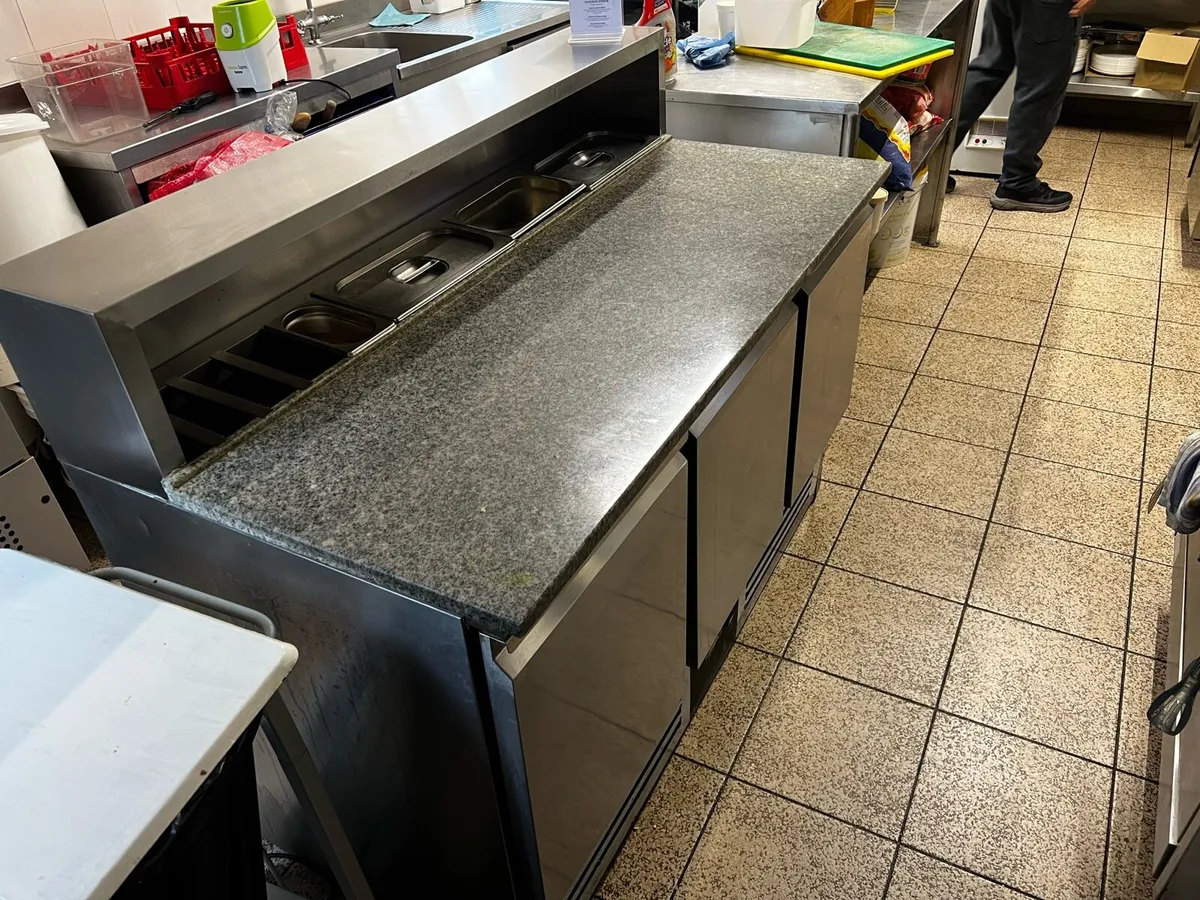 3 Door Pizza Fridge - Image 3