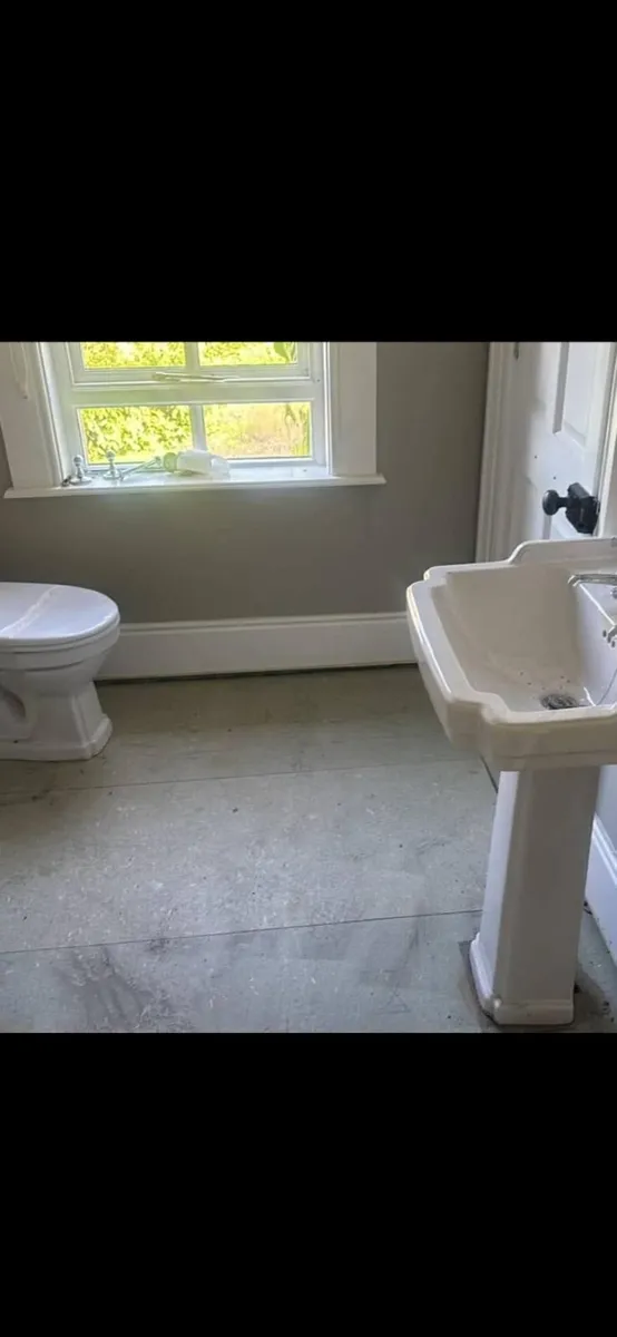 Sink and toilet - Image 1
