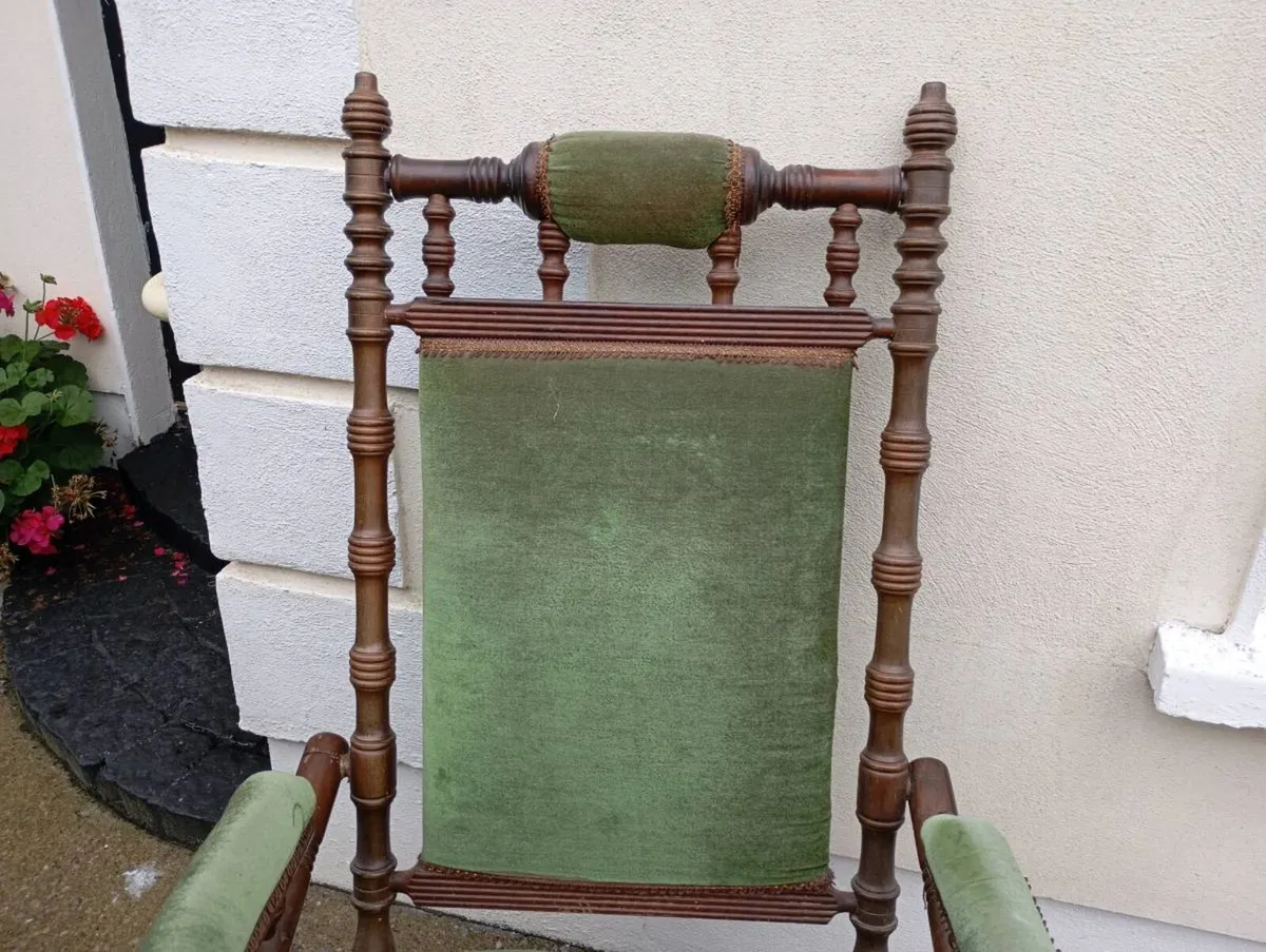 Antique Rocking Chair - Image 4