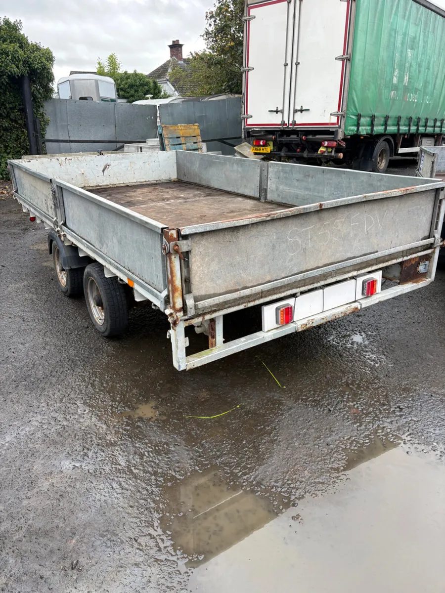 Ifor Williams 12ft dropside trailer - Image 2
