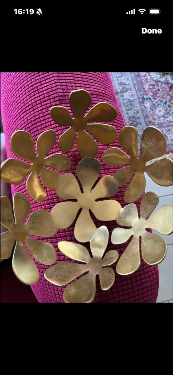 Vintage Brass Fruit Bowl - Image 4