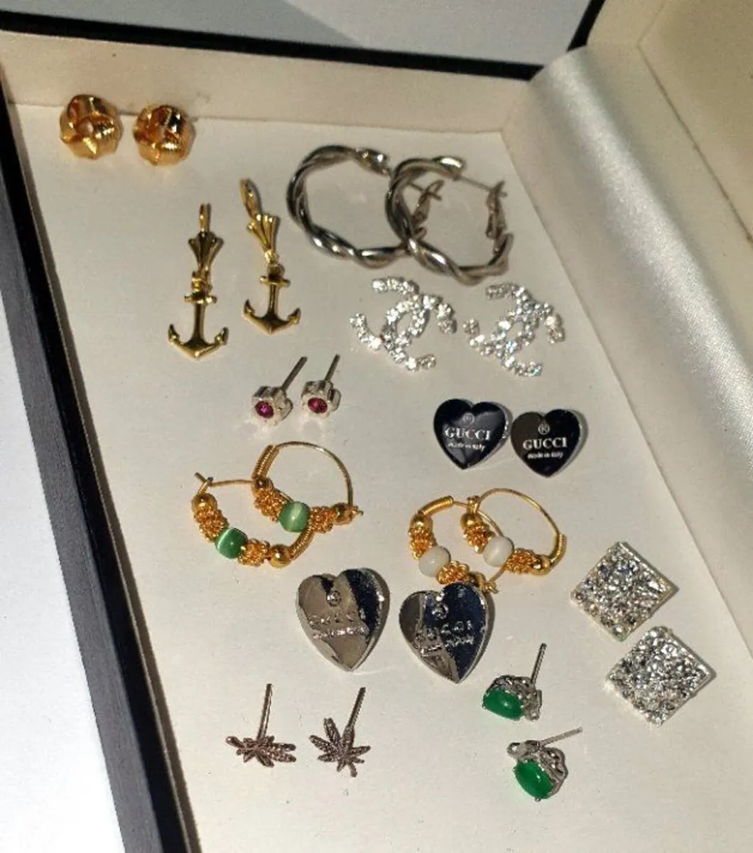 12 Assorted Pairs Earrings-Ex Display - Image 2