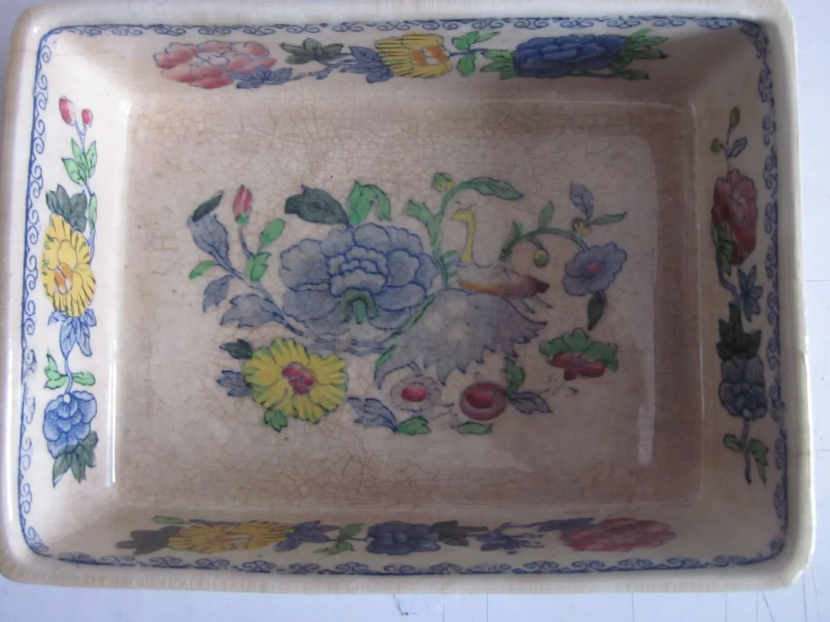 Vintage Mason's Ironstone Regency dish /bowl c1950 - Image 3