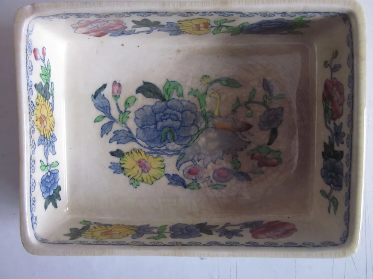 Vintage Mason's Ironstone Regency dish /bowl c1950 - Image 4