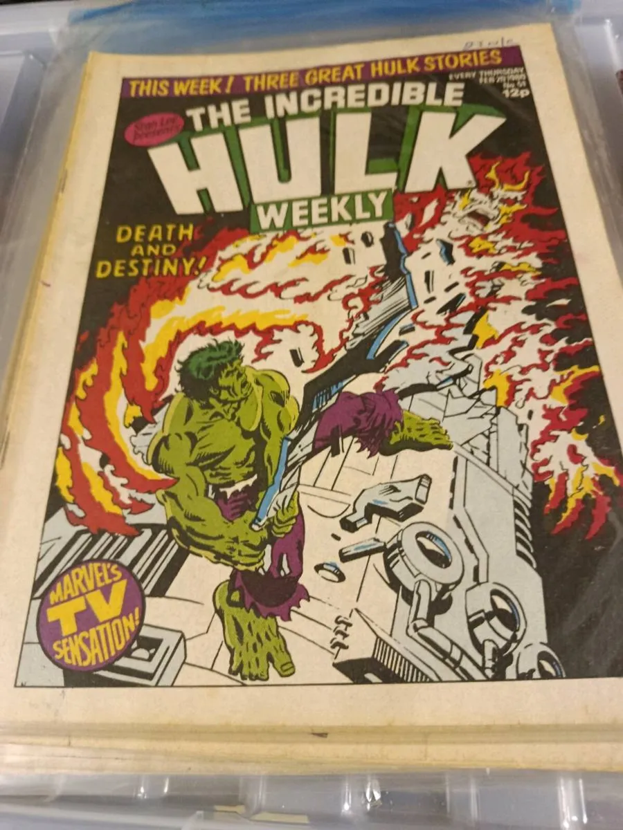 Incredible hulk weekly - Image 1