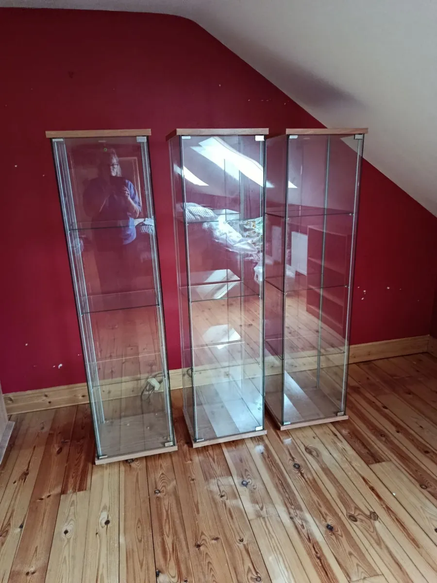 Glass Display Cabinets (Can be sold separately) - Image 1