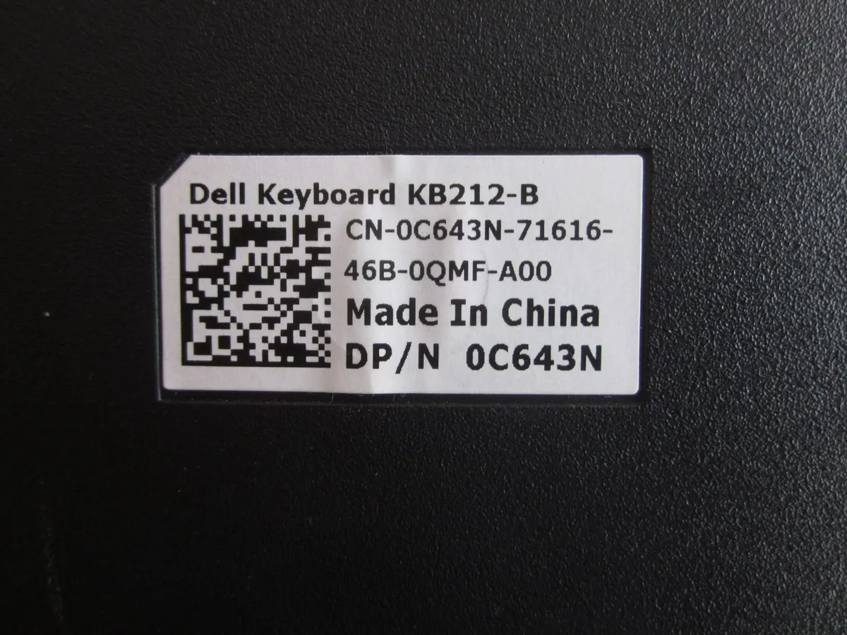 Dell KB212-B Wired USB Desktop Keyboard - Image 4