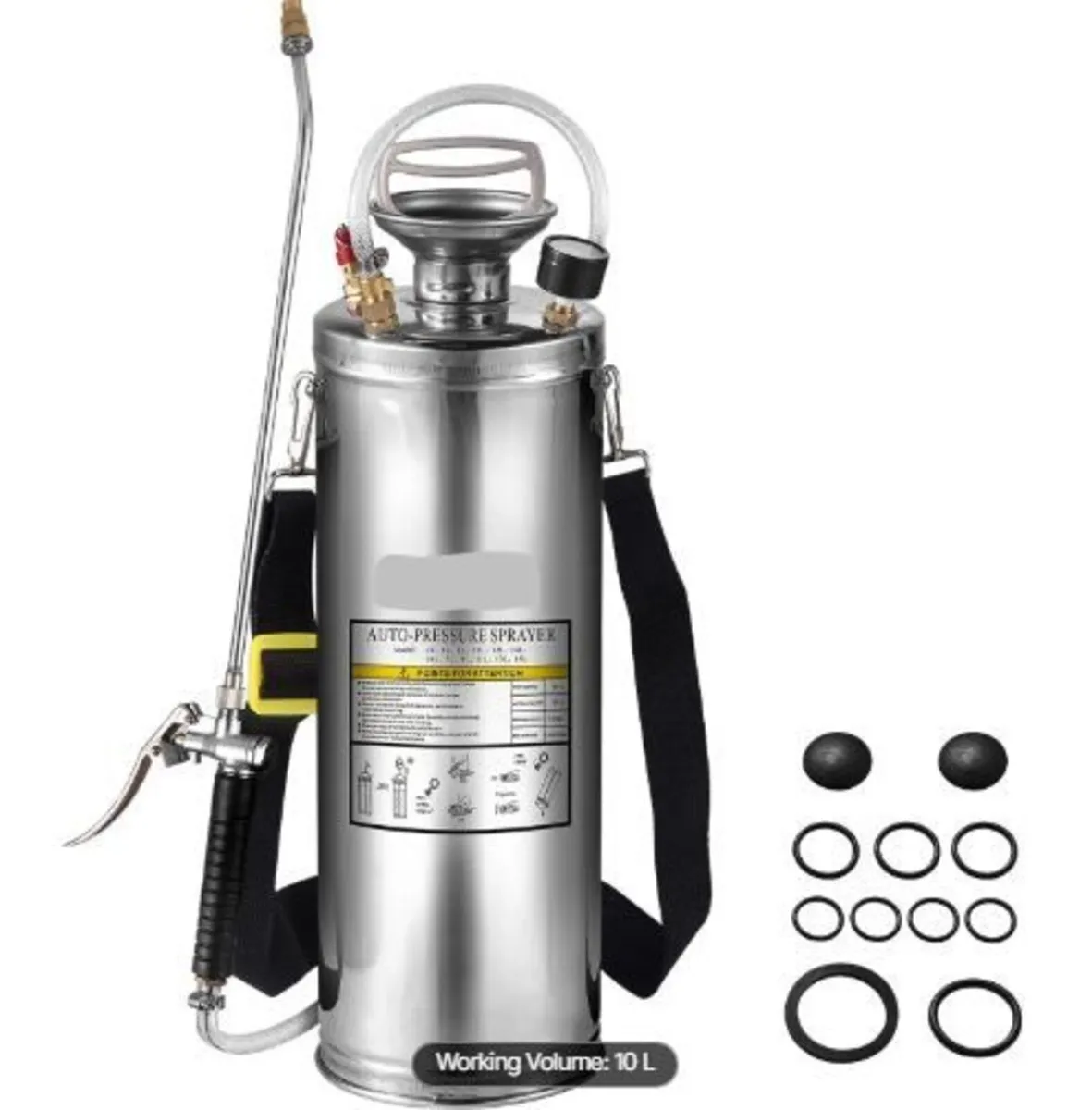 Stainless Steel Sprayer 10L Household - Image 4