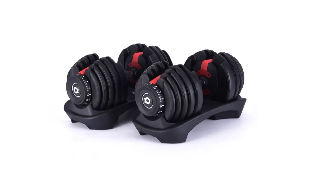 Dumbbells - adjustable - Image 1