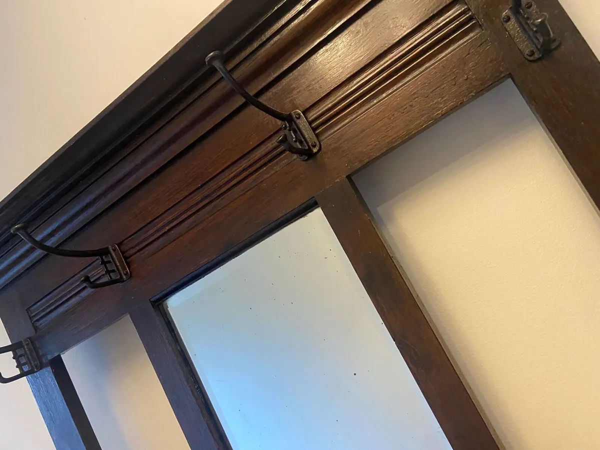Antique hall stand - Image 4