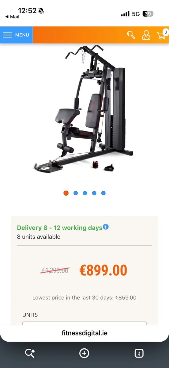 Home gym - Marcy - Image 1