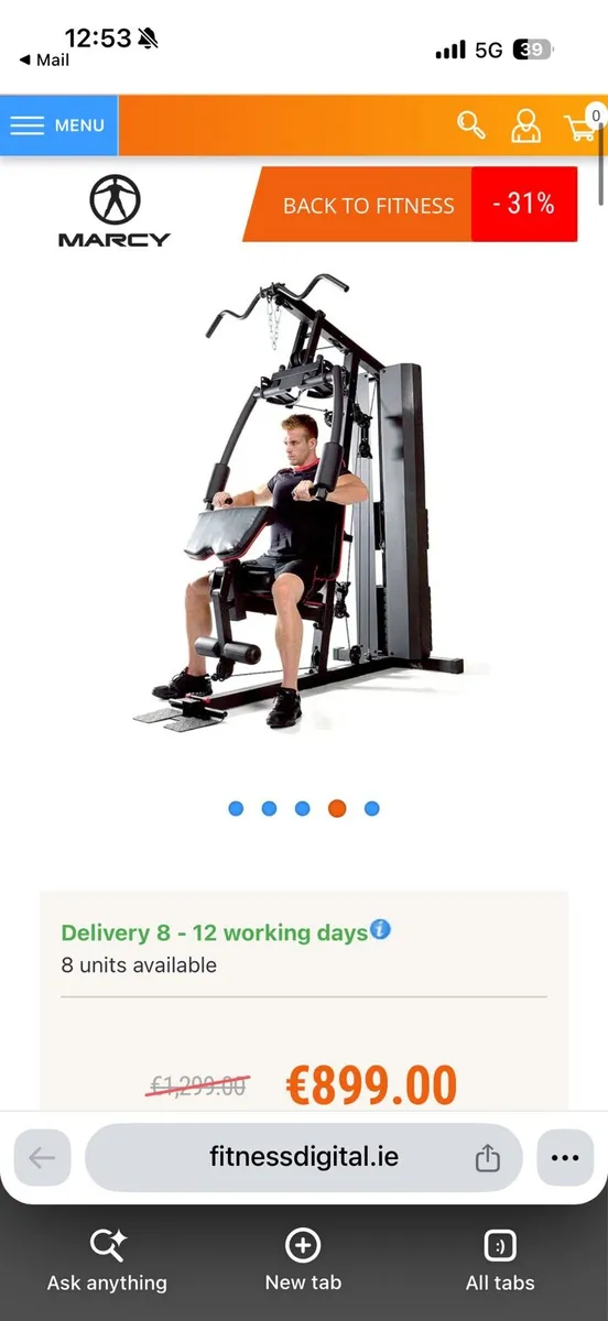 Home gym - Marcy - Image 2
