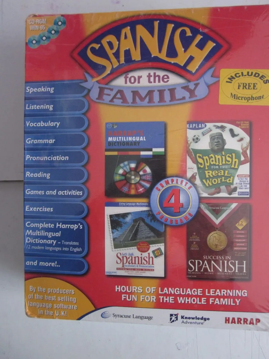 Spanish for the Family (4 CD) - Image 1