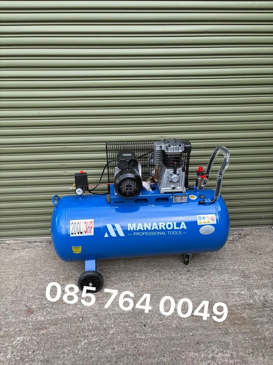 Brand New Manarola 200L Compressor - Image 1