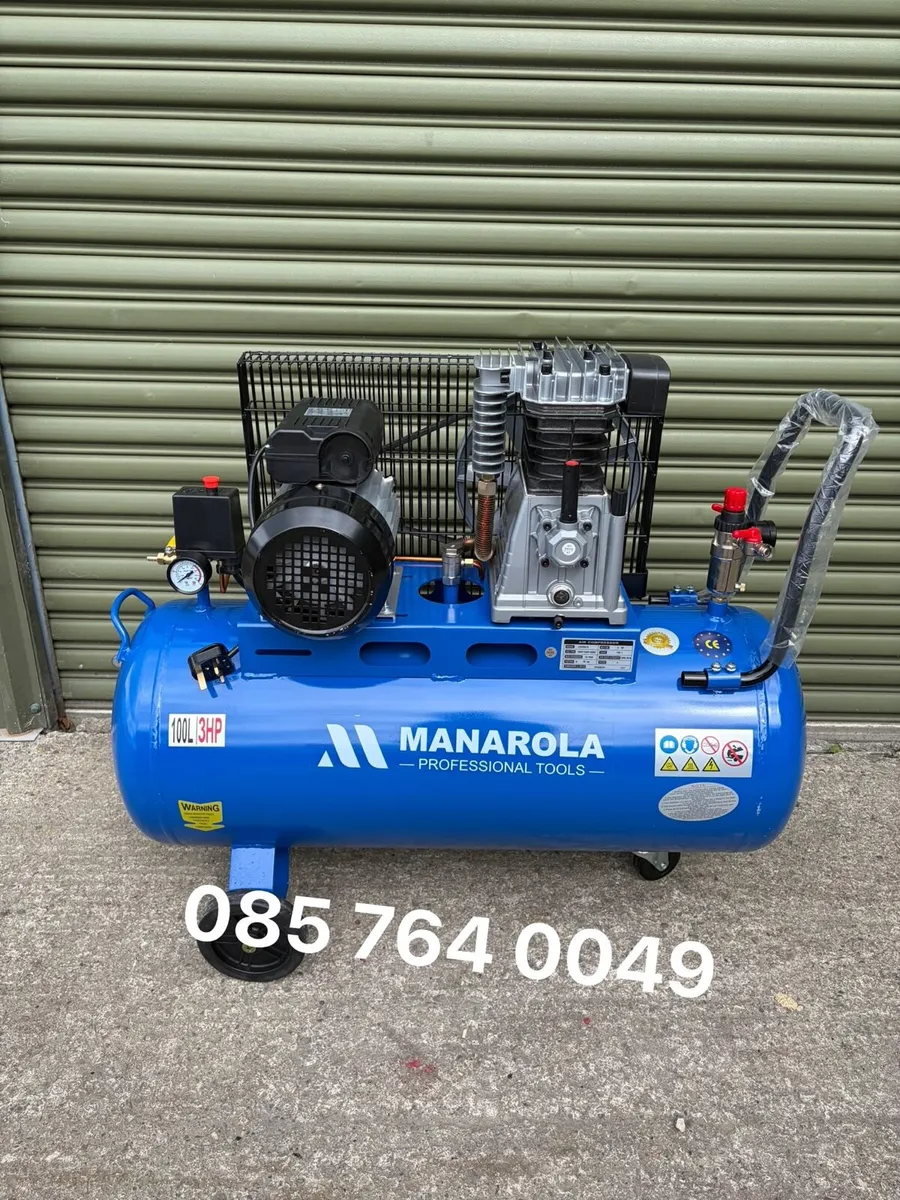 Brand New Manarola 100L Compressor - Image 1