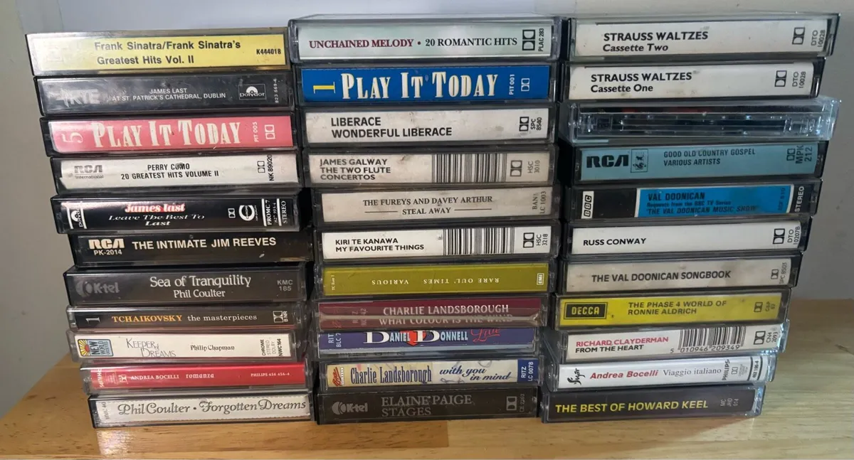 103 easy listening, Irish, tapes - Image 2