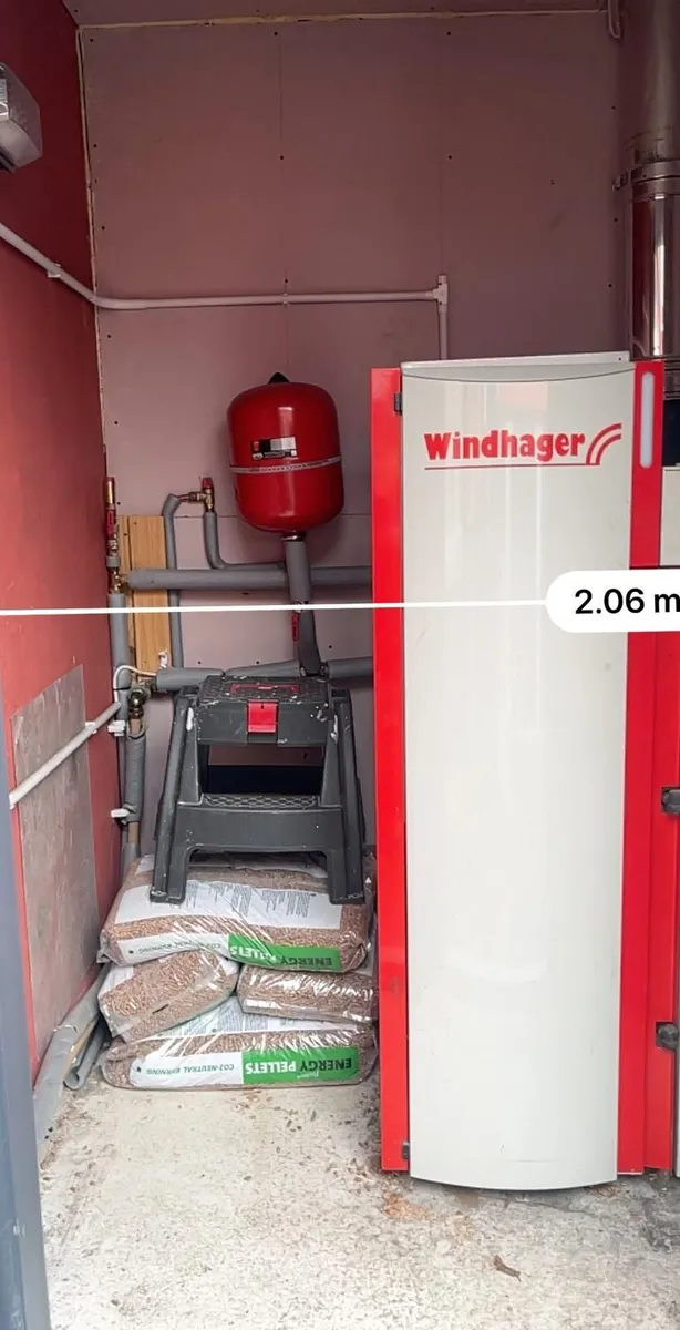 Used Windhager BioWIN Wood Pellet Boiler 14.9kW