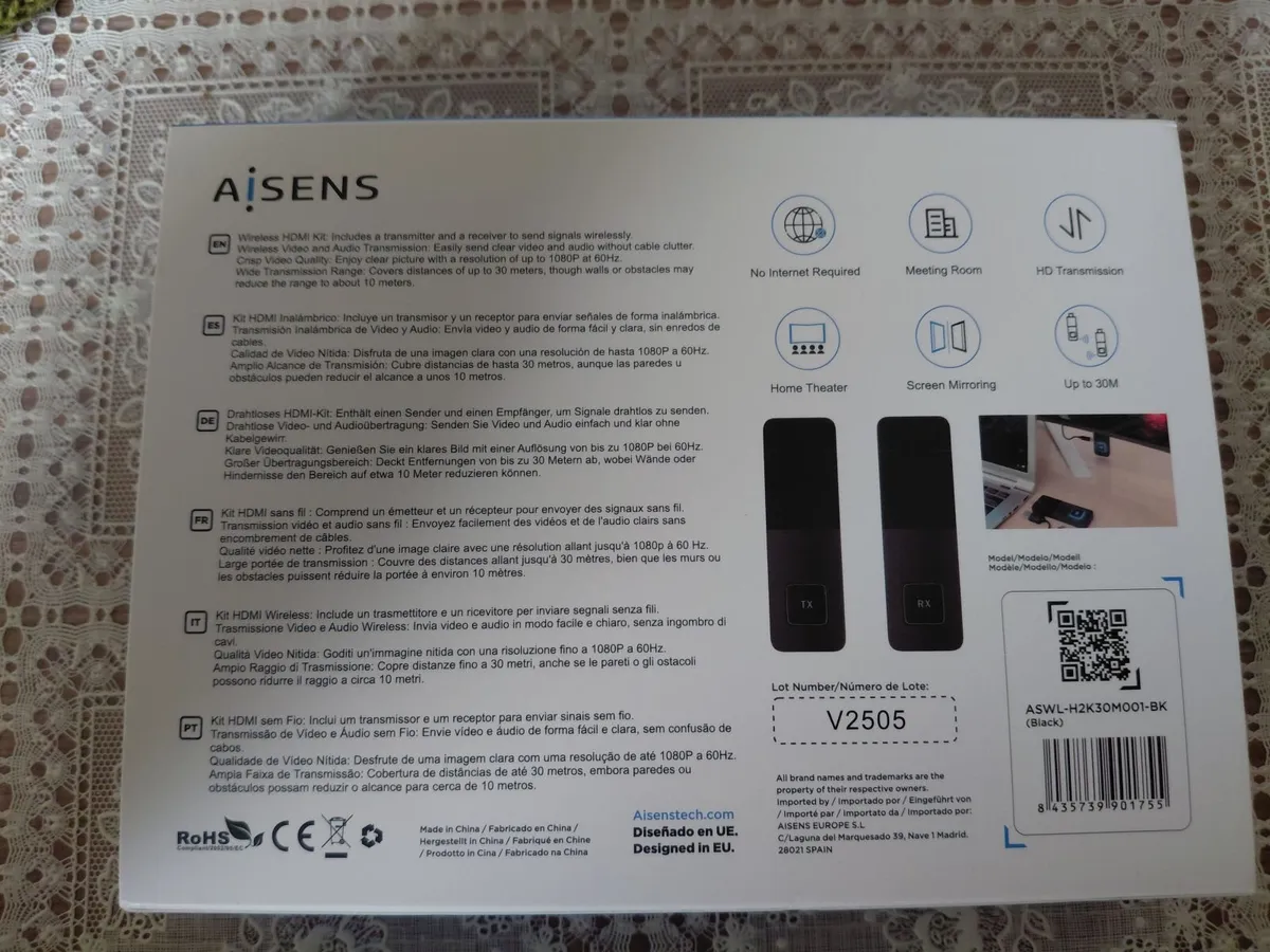 Wireless HDMI Transmitter and Receiver - Image 2
