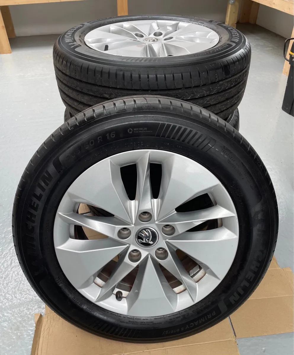 Skoda 16” Alloy wheel set - Image 1
