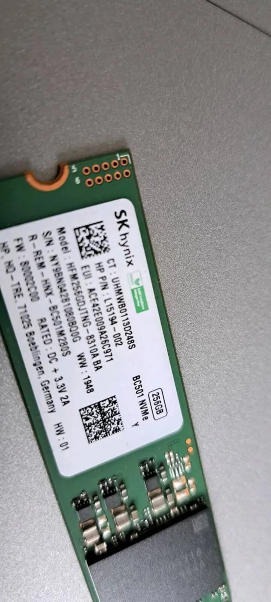 SSD NVMe 256GB - Image 1