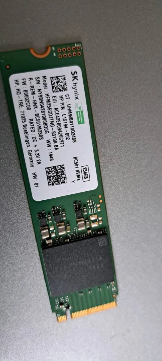 SSD NVMe 256GB - Image 2