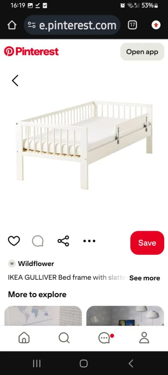 Child, baby bed - Image 1